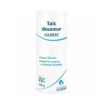 Talc Douceur Gilbert 100g – soin apaisant bébé
