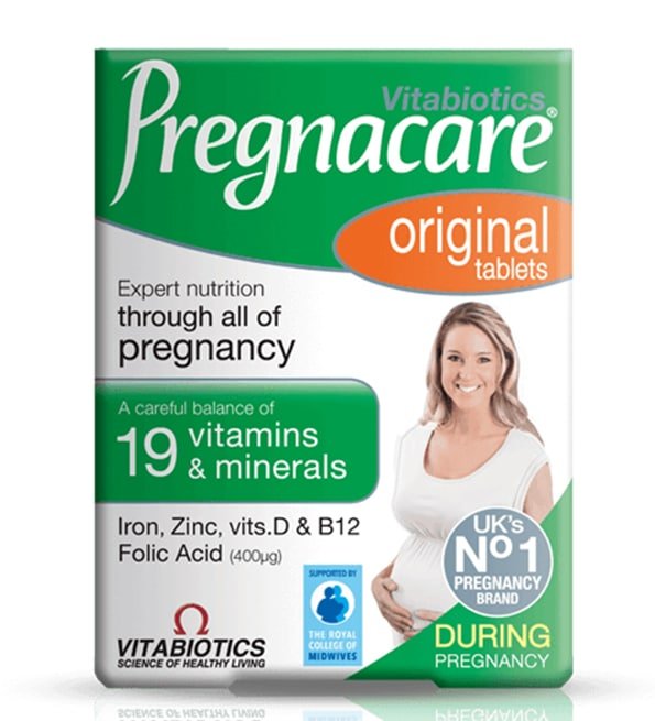 Vitabiotics Pregnacare Original 30 Comprimés