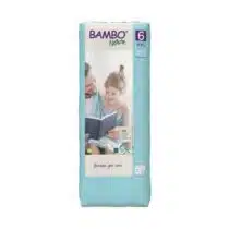 Retrouvez Bambo Nature Couches Écologiques Nature T6 / +16kg 40un aux meilleurs prix sur Bebemaman.ma . Livraison à domicile partout au Maroc.