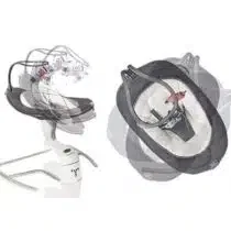 Babymoov Balancelle Swoon Motion Zinc prix Maroc | Bebemaman.ma