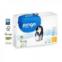 Pingo - Couches Écologiques Taille 2 (3-6kg) 42unités prix Maroc | Bebemaman.ma