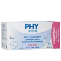 Retrouvez Gilbert PHY Sérum physiologique Bébé 40x5ml aux meilleurs prix sur bebemaman.ma. Livraison à domicile partout au Maroc.