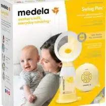 Medela Tire-lait électrique simple Swing Flex + Tisane d'allaitement Bio offerte prix Maroc | Bebemaman.ma