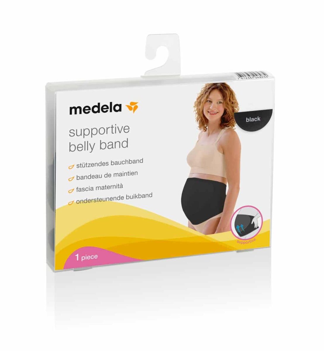 Medela Ceinture grossesse Taille L Noir