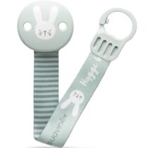 Suavinex - Attache sucette ruban Hygge Baby lapin vert 2