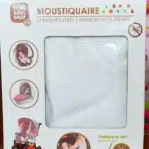 Trois Kilos Sept Moustiquaire zippée Blanc - Cosy/Poussette/Landau prix Maroc | Bebemaman.ma