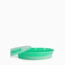 Twistshake Assiette 3 compartiments avec couvercle Vert prix Maroc | Bebemaman.ma