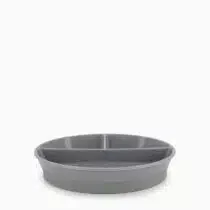 Twistshake Assiette 3 compartiments avec couvercle Gris prix Maroc | Bebemaman.ma