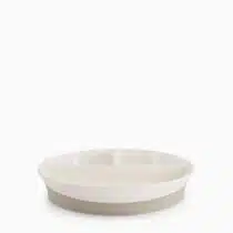 Twistshake Assiette 3 compartiments avec couvercle Blanc prix Maroc | Bebemaman.ma