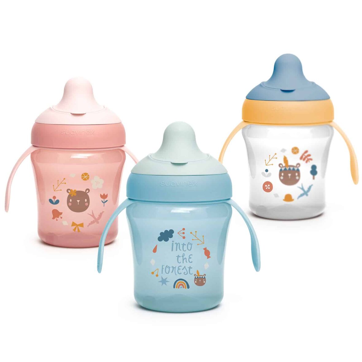 Bebemaman-Suavinex Tasse à bec Into the forest 200ml