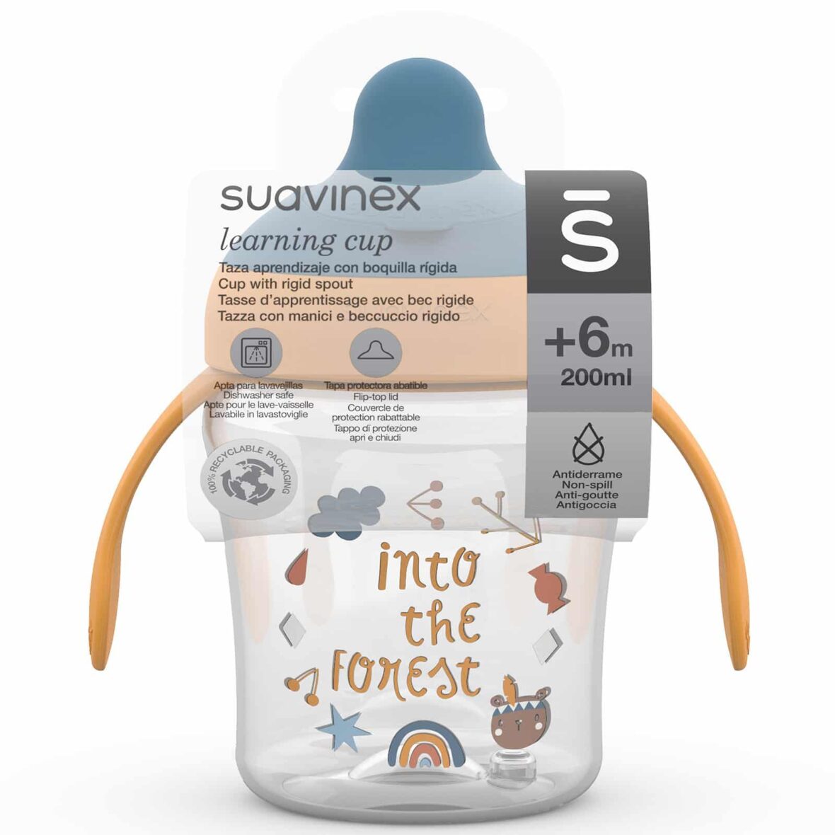 Bebemaman-Suavinex Tasse à bec Into the forest 200ml 8