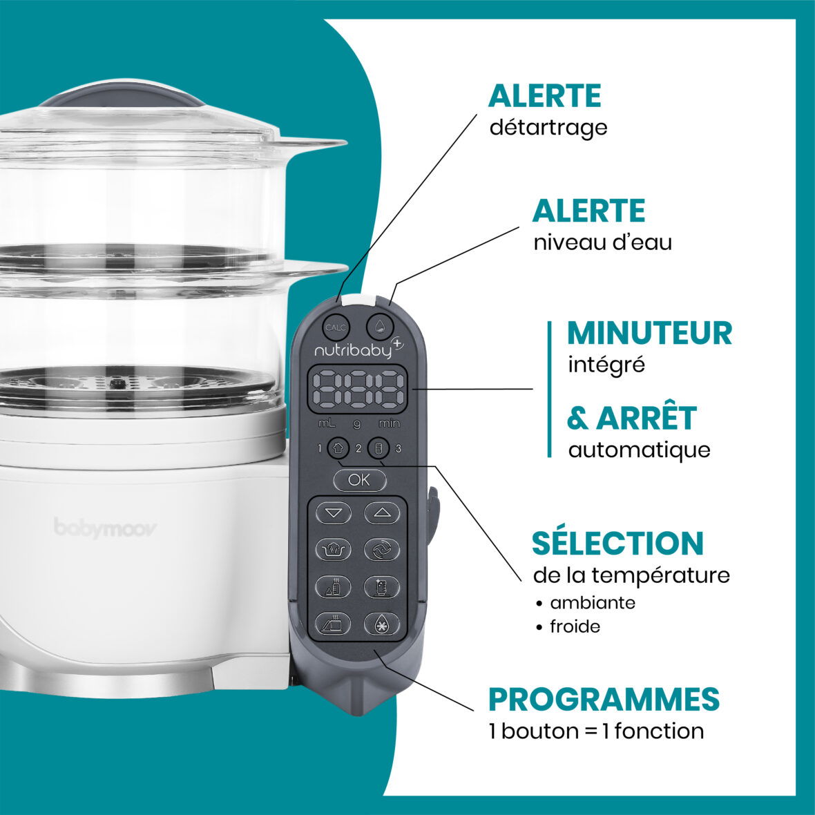 Bebemaman-Babymoov Robot multifonction Nutribaby Plus Loft white4