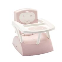 Retrouvez Thermobaby Rehausseur de chaise évolutif 2 en 1 Rose aux meilleurs prix sur Bebemaman.ma . Livraison à domicile partout au Maroc.