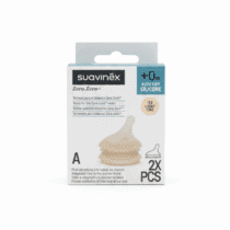 Suavinex lot 2 tétines Zéro Zéro