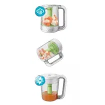 Philips Avent Robot cuiseur vapeur et mixeur 2en1