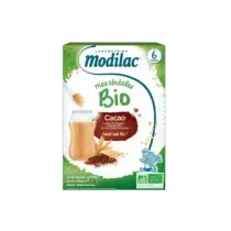 Retrouvez Modilac Céréales Bio Cacao 6m+ au meilleur prix sur Bebemaman.ma . Livraison à domicile partout au Maroc. Paiement à la livraison.