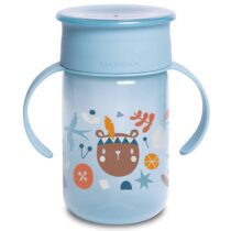 Retrouvez Suavinex Tasse d’apprentissage 360º Bleu +12 mois 340ml au meilleur prix sur Bebemaman.ma . Livraison à domicile partout au Maroc.