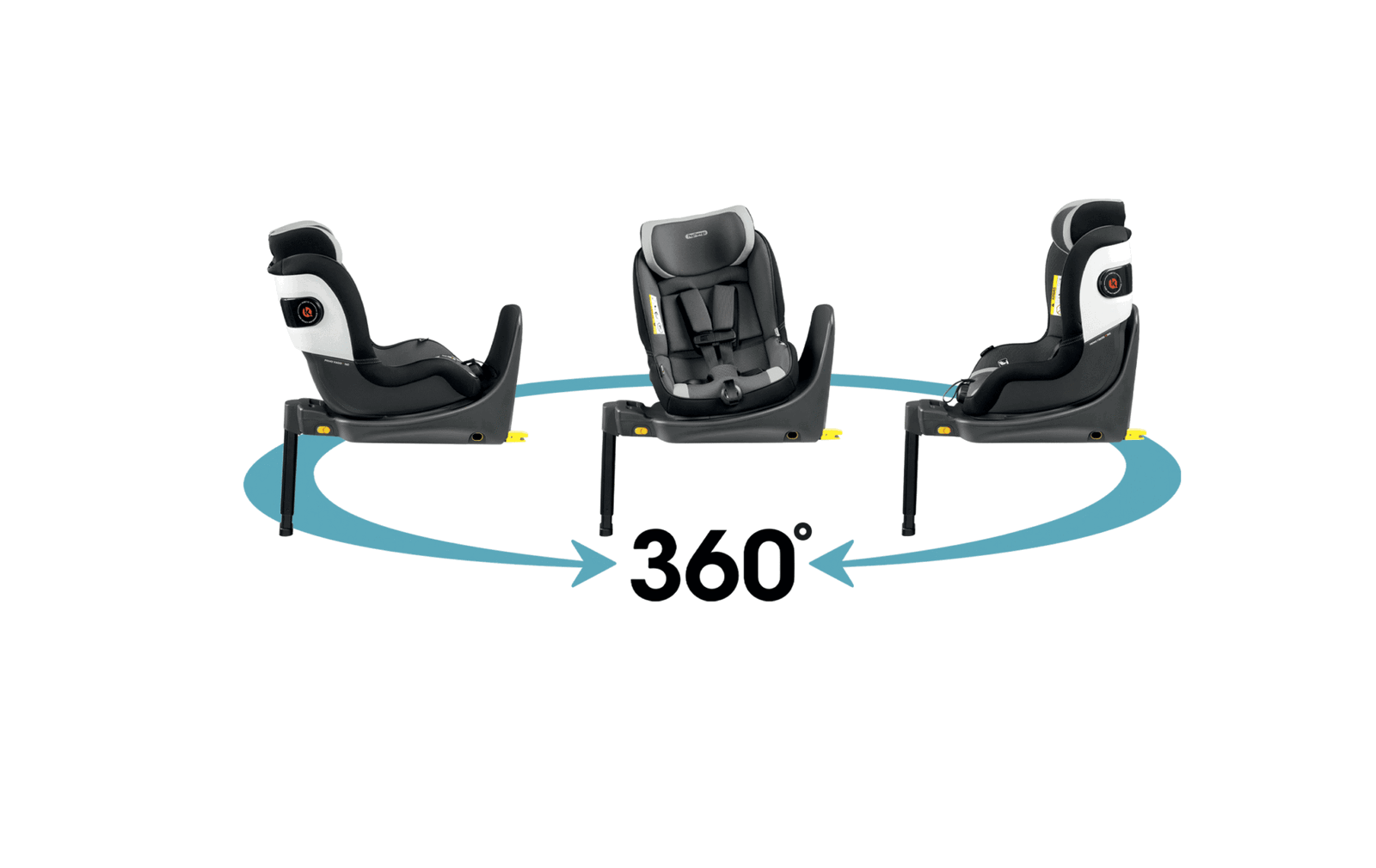 Peg Perego Siège auto pivotant Primo Viaggio 360 i-Size Lunar