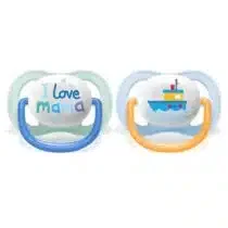 Philips Avent sucettes Ultra Air Happy Garçon 0-6 mois prix Maroc | Bebemaman.ma