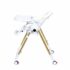 Peg Perego Chaise Haute Prima Pappa Follow Me Gold prix Maroc | Bebemaman.ma