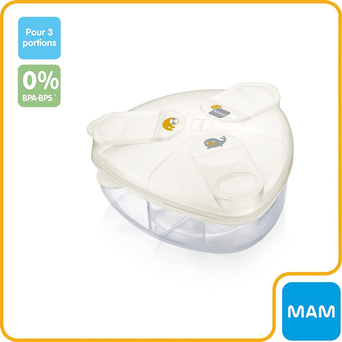 Mam Boîte doseuse de lait Blanc