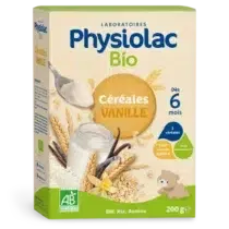 Retrouvez Physiolac Céréales Vanille BIO 6mois+ aux meilleurs prix sur Bebemaman.ma . Livraison à domicile partout au Maroc.
