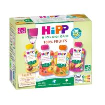 Retrouvez Hipp Compotes bébé 8x90g 6m+ fruits 4 variétés sans sucres ajoutés au meilleur prix sur Bebemaman.ma . Livraison partout au Maroc.