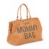 Mommy Bag Sac à langer Look Cuir Brun prix Maroc | Bebemaman.ma