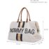 Retrouvez Mommy Bag Sac à langer Look Ecru Rayures Noir/Or aux meilleurs prix sur Bebemaman.ma . Livraison à domicile partout au Maroc.