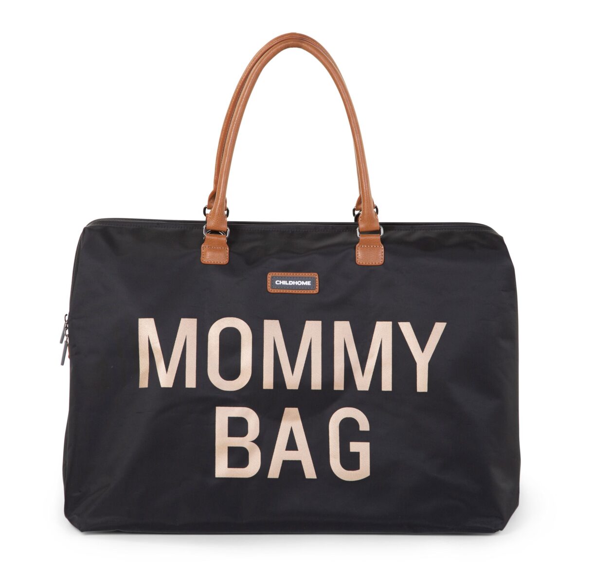 Mommy Bag Sac à langer Look Noir Or
