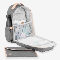 Babymoov Sac à dos à langer Pyla Gris prix Maroc | Bebemaman.ma