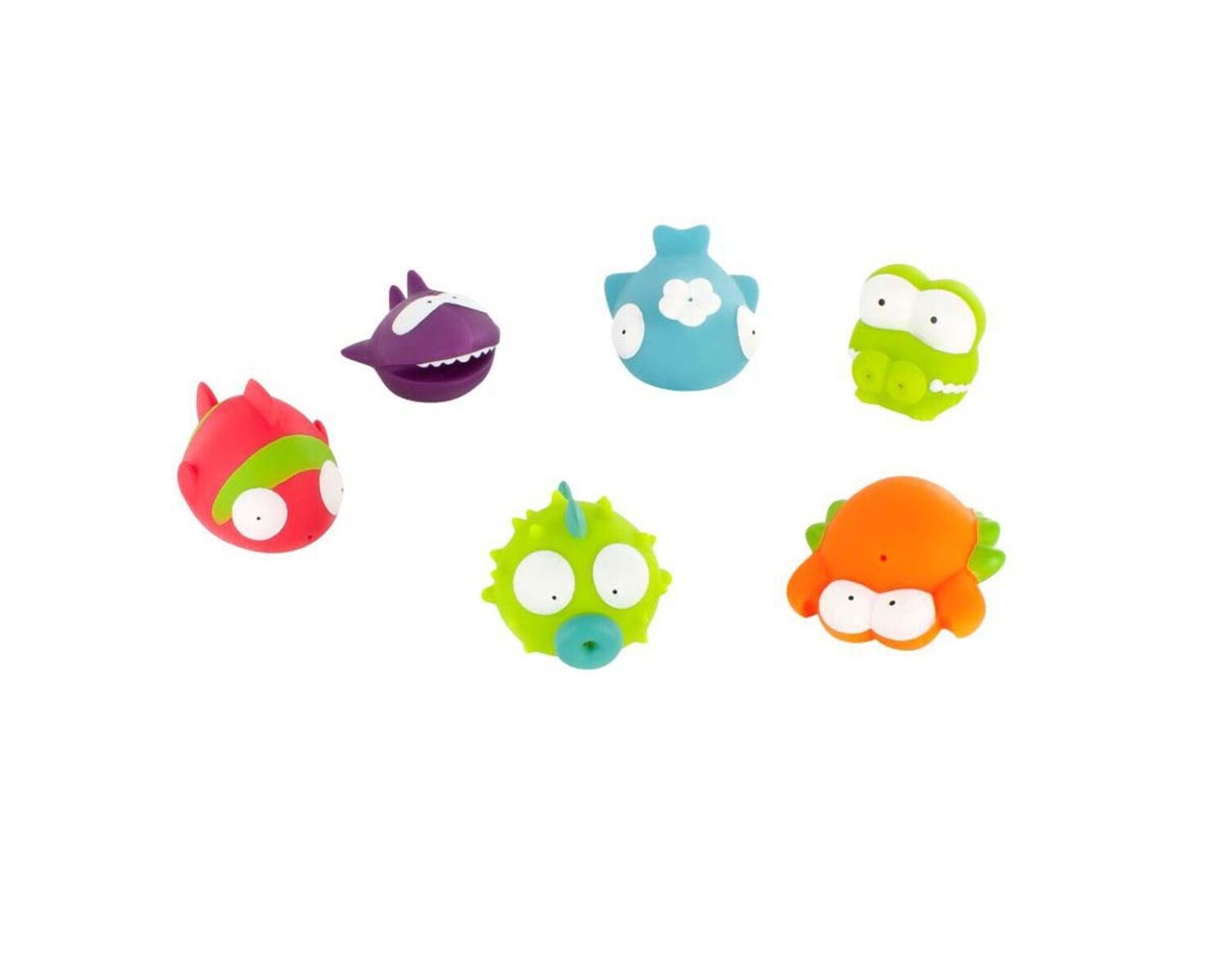 Badabulle Jeu de bain Rigolos Splash Océan x6