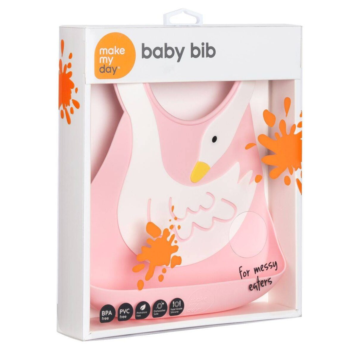 make my day – Baby bib swan dive