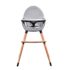 Retrouvez Kinderkraft Chaise haute bébé évolutive Fini gris foncé aux meilleurs prix sur Bebemaman.ma . Livraison à domicile partout au Maroc.