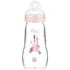 Mam Biberon en verre Feel Good 260ml Rose