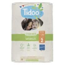Tidoo Couches Écolo Taille 2/S 3-6kg 50un