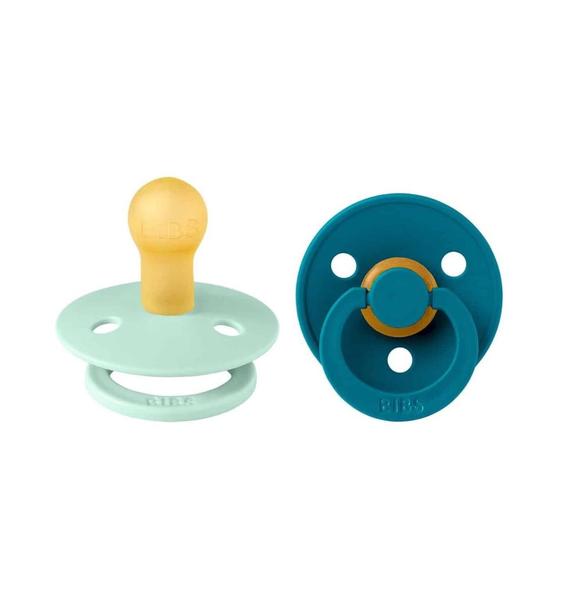 Bibs Lot de 2 Sucettes Nordic Mint Forest Lake 6-18 mois