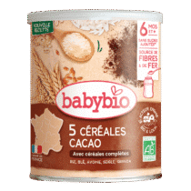 Retrouvez BabyBio Céréales Cacao avec Quinoa 8mois+ aux meilleurs prix sur Bebemaman.ma . Livraison à domicile partout au Maroc.
