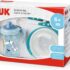 Nuk Set Repas 4 pièces bleu prix Maroc | Bebemaman.ma