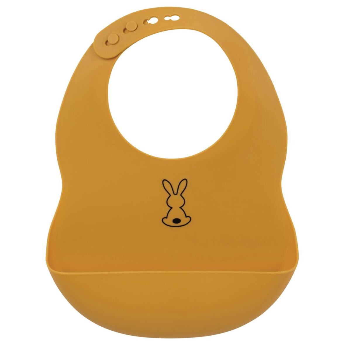 Nattou Bavoir en Silicone Ocre