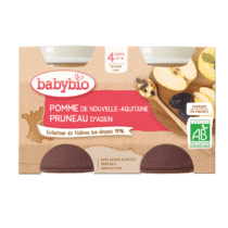Retrouvez BabyBio Pomme de nouvelle-aquitaine Pruneau d'Agen 4m+ aux meilleurs prix sur Bebemaman.ma . Livraison à domicile partout au Maroc. Paiement à la livraison.