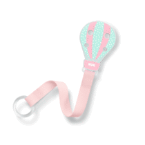 Retrouvez Nuk Attache-sucette tissu montgolfière rose sur Bebemaman.ma . Livraison à domicile partout au Maroc.