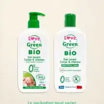 Bebemaman-Love & Green Gel Lavant Corps et Cheveux Bio