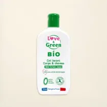 Bebemaman-Love & Green Gel Lavant Corps et Cheveux Bio 500ml