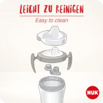 Retrouvez NUK Trainer Cup 230ml anti-fuite 6 mois - rose aux meilleurs prix sur Bebemaman.ma . Livraison à domicile partout au Maroc.