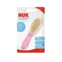 Retrouvez NUK Brosse à poils naturels Rose aux meilleurs prix sur Bebemaman.ma . Livraison à domicile partout au Maroc.