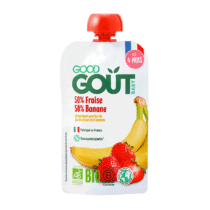 Retrouvez Good Goût Gourde Fraise Banane - dès 4 mois aux meilleurs prix sur Bebemaman.ma ! Livraison à domicile au Maroc