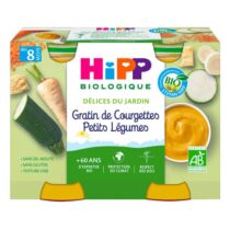 Retrouvez Hipp 2 pots gratin de courgettes petits légumes 8m+ au meilleur prix sur Bebemaman.ma . Livraison partout au Maroc.