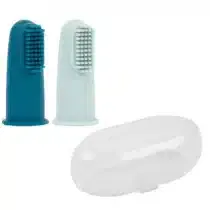 Retrouvez Nattou Set de Brosses à Dents 2 Pièces Silicone aux meilleurs prix sur Bebemaman.ma . Livraison à domicile partout au Maroc.