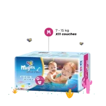 Retrouvez Magics Couches culottes de bain M 9-15kg aux meilleurs prix sur Bebemaman.ma . Livraison à domicile partout au Maroc.